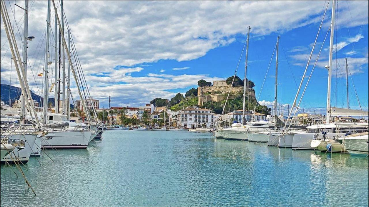 Jardines De Las Marinas Con Una Gran Terraza Lejlighed Dénia Eksteriør billede